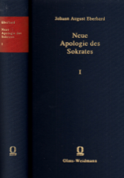 Buchcover Neue Apologie des Sokrates, oder Untersuchung der Lehre von der Seligkeit der Heiden. ...