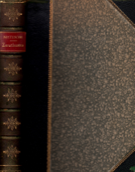 Buchcover Also sprach Zarathustra