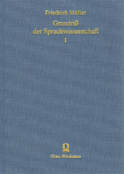Grundriß der Sprachwissenschaft. Band I