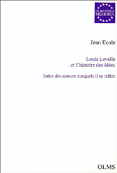 Louis Lavelle et l'histoire des idées