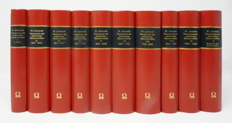 Verzeichnis der arabischen Handschriften der Königlichen Bibliothek zu Berlin
