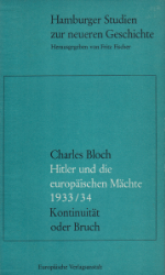 Hitler und die europäischen Mächte 1933/1934