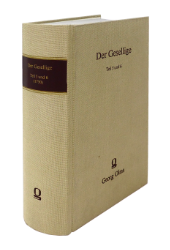 Buchcover: Der Gesellige. Band III: Teil 5 und 6 (1750)