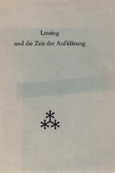 Lessing und die Zeit der Aufklärung