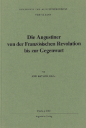 Buchcover Die Augustiner von der Französischen Revolution bis zur Gegenwart