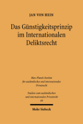 Buchcover Das Günstigkeitsprinzip im internationalen Deliktsrecht