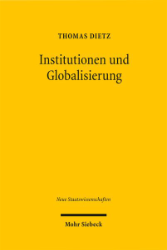 Buchcover: Institutionen und Globalisierung