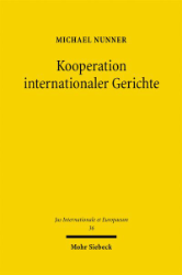Buchcover Kooperation internationaler Gerichte