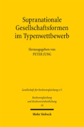 Buchcover Supranationale Gesellschaftsformen im Typenwettbewerb