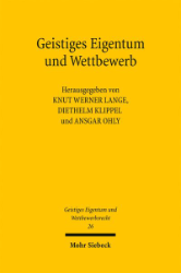 Buchcover Geistiges Eigentum und Wettbewerb