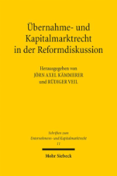 Buchcover Übernahme- und Kapitalmarktrecht in der Reformdiskussion
