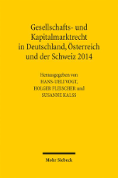 Buchcover Gesellschafts- und Kapitalmarktrecht in Deutschland, Österreich und der Schweiz ...