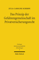 Buchcover Das Prinzip der Gefahrengemeinschaft im Privatversicherungsrecht