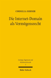 Buchcover Die Internet-Domain als Vermögensrecht