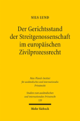 Buchcover Der Gerichtsstand der Streitgenossenschaft im europäischen Zivilprozessrecht