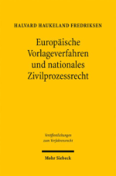 Buchcover Europäische Vorlageverfahren und nationales Zivilprozessrecht