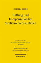 Buchcover Haftung und Kompensation bei Straßenverkehrsunfällen