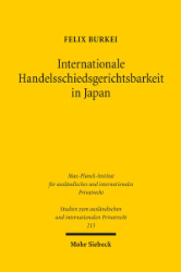 Buchcover Internationale Handelsschiedsgerichtsbarkeit in Japan