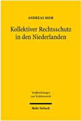 Buchcover Kollektiver Rechtsschutz in den Niederlanden