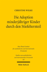 Buchcover Die Adoption minderjähriger Kinder durch den Stiefelternteil
