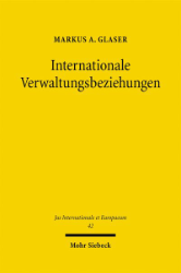 Buchcover Internationale Verwaltungsbeziehungen