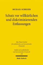 Buchcover Schutz vor willkürlichen und diskriminierenden Entlassungen