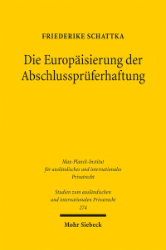 Buchcover Die Europäisierung der Abschlussprüferhaftung