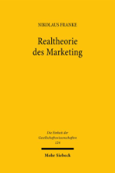Buchcover Realtheorie des Marketing