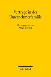 Buchcover Verträge in der Unternehmerfamilie