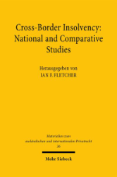 Buchcover Cross-Border Insolvency: National and Comparative Studies