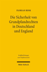 Buchcover Die Sicherheit von Grundpfandrechten in Deutschland und England