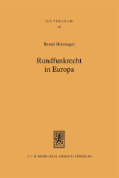 Buchcover Rundfunkrecht in Europa