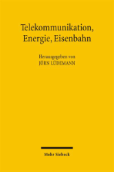 Buchcover: Telekommunikation, Energie, Eisenbahn