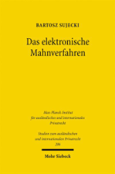 Buchcover Das elektronische Mahnverfahren