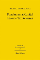 Buchcover Fundamental Capital Income Tax Reforms