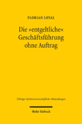 Buchcover Die »entgeltliche« Geschäftsführung ohne Auftrag