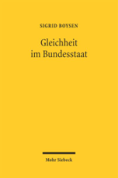 Buchcover Gleichheit im Bundesstaat