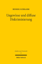 Buchcover Ungewisse und diffuse Diskriminierung