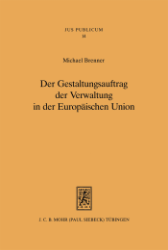 Buchcover Der Gestaltungsauftrag der Verwaltung in der Europäischen Union