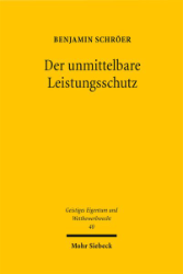 Buchcover Der unmittelbare Leistungsschutz