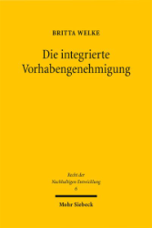 Buchcover Die integrierte Vorhabengenehmigung