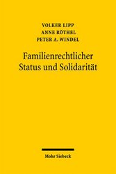 Buchcover Familienrechtlicher Status und Solidarität