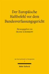 Buchcover Der Europäische Haftbefehl vor dem Bundesverfassungsgericht