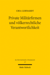 Buchcover Private Militärfirmen und völkerrechtliche Verantwortlichkeit