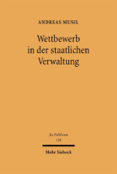 Buchcover Wettbewerb in der staatlichen Verwaltung