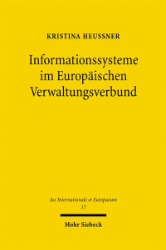 Buchcover Informationssysteme im Europäischen Verwaltungsverbund