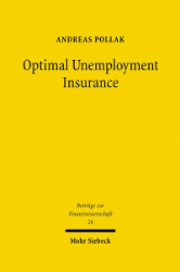 Buchcover Optimal Unemployment Insurance