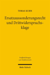 Buchcover Ersatzaussonderungsrecht und Drittwiderspruchsklage