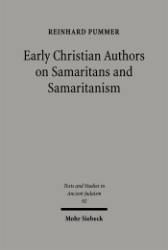 Buchcover Early Christian Authors on Samaritans and Samaritanism