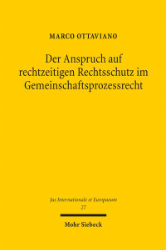 Buchcover Der Anspruch auf rechtzeitigen Rechtsschutz im Gemeinschaftsprozessrecht